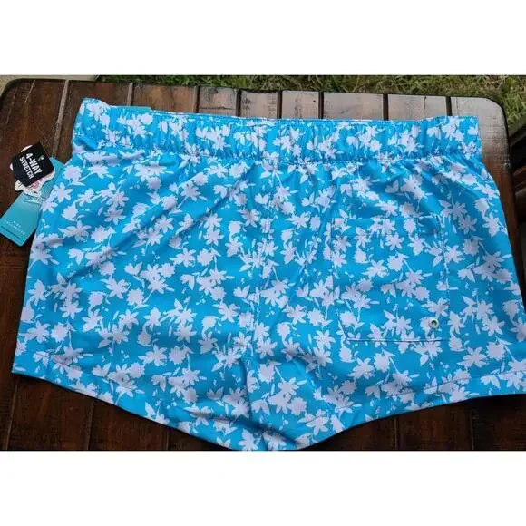 Speedo Womens Vibe Volley Swim Shorts UPF 50+ Blue Size Extra Large NWT XL $38 - Picture 2 of 8